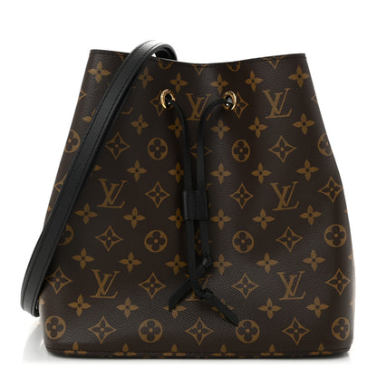 Louis Vuitton Monogram Neonoe MM Black 1 of 9