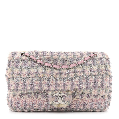 Chanel Tweed Medium Single Flap Pink 1 of 11