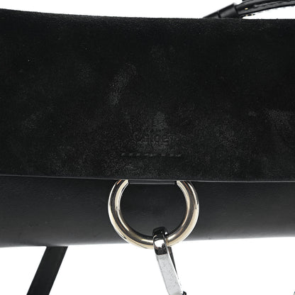 Chloe Suede Calfskin Mini Faye Shoulder Bag Black 14 of 14