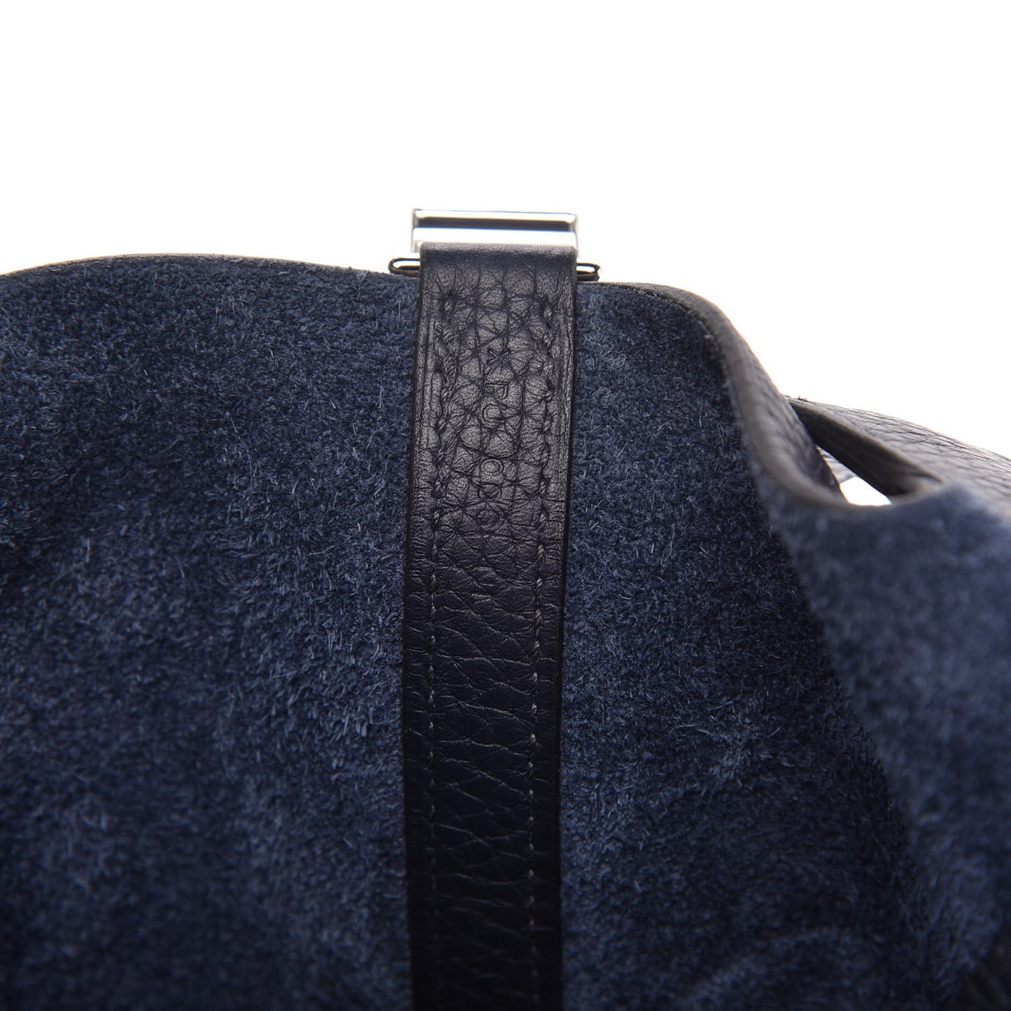 Taurillon Clemence Picotin Lock 22 MM Bleu Nuit