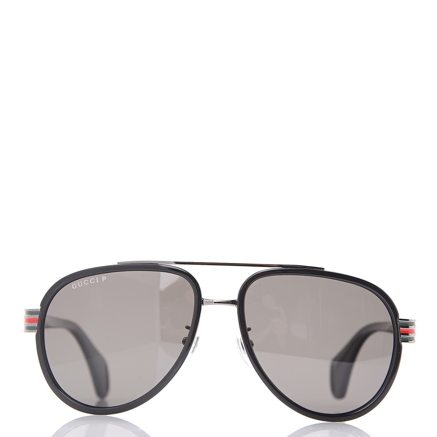 Gucci Acetate Aviator Sunglasses GG0447S Black 3 of 7