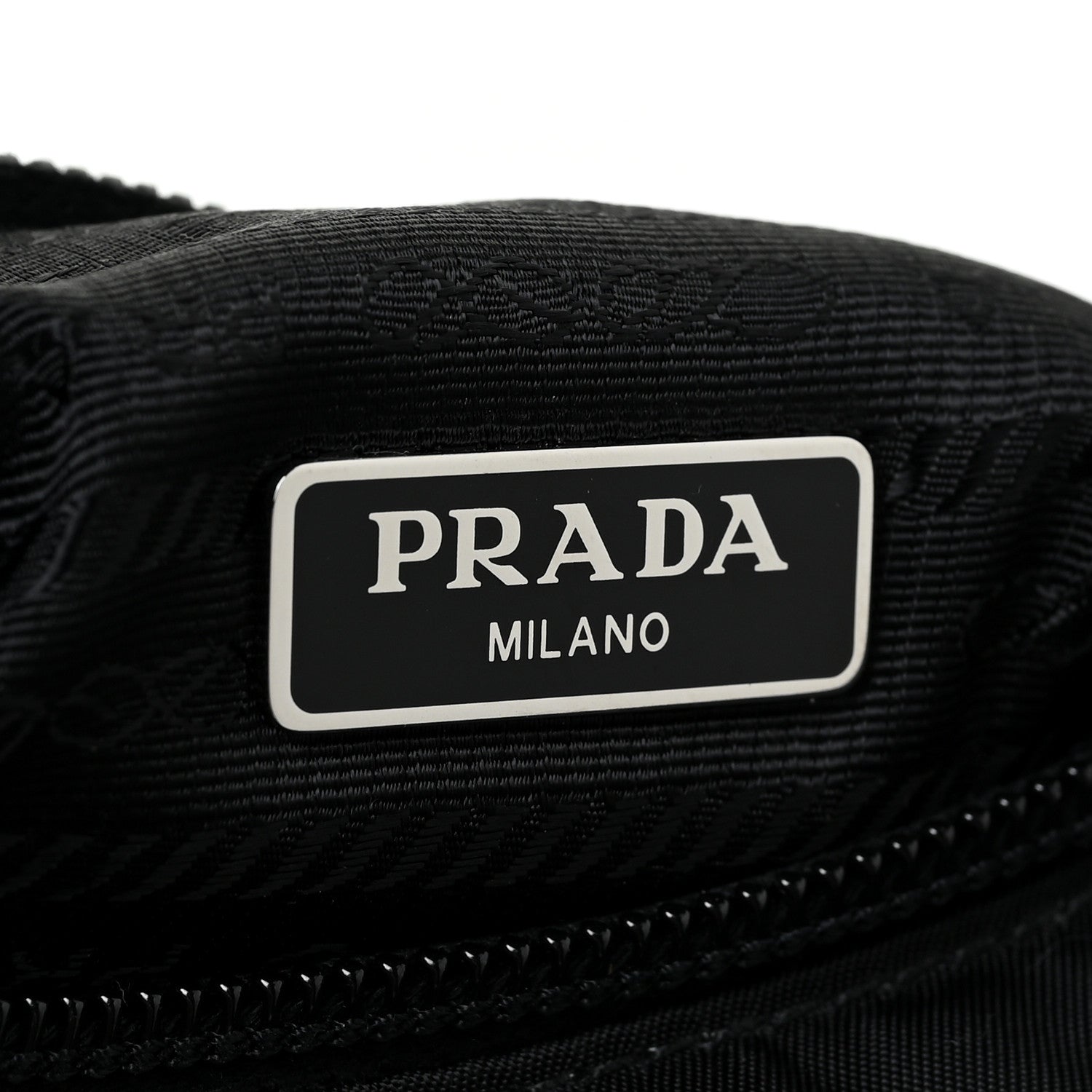 Prada Tessuto Nylon Mini Re-Edition 2000 Bag Black 6 of 11