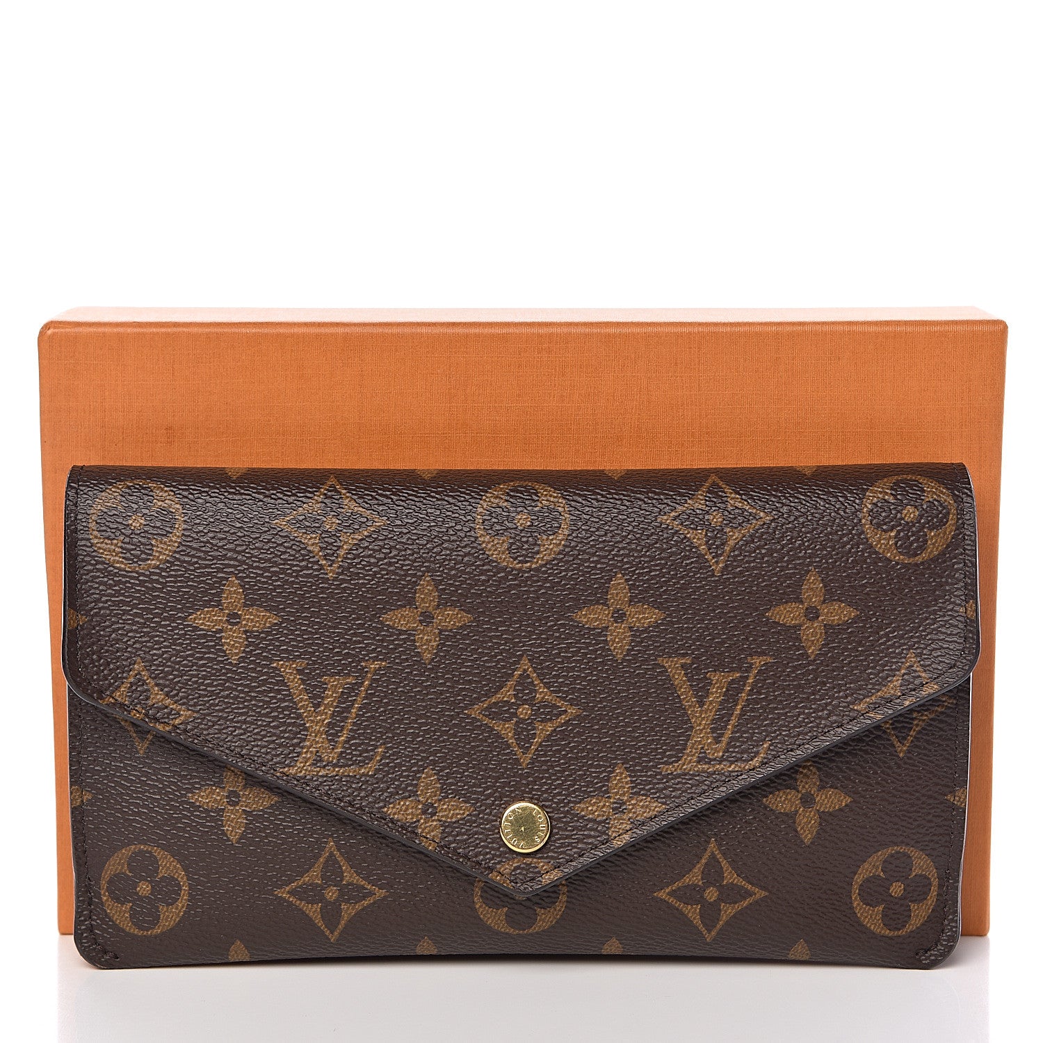 Louis Vuitton Monogram Jeanne Wallet Rose Ballerine 8 of 8