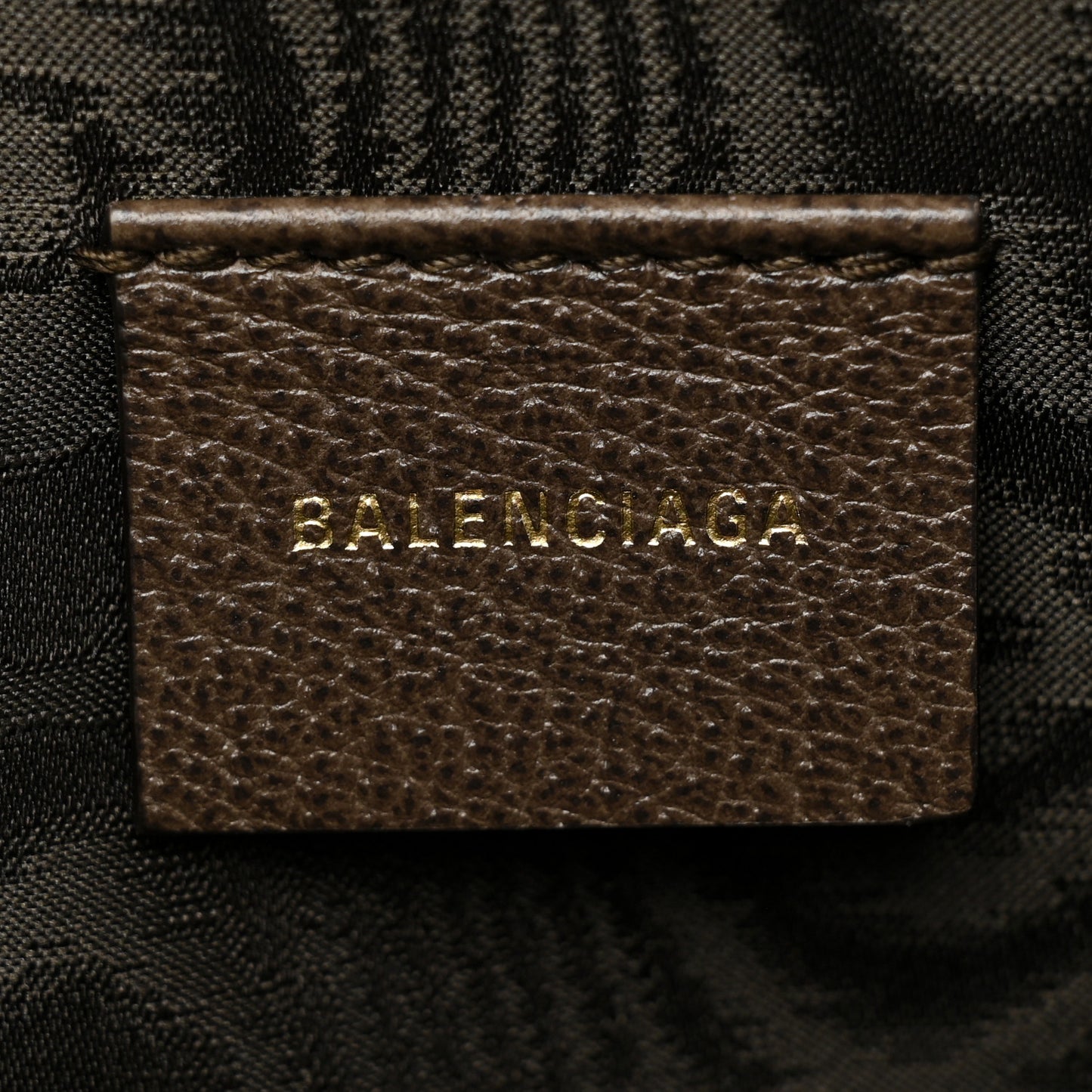 X BALENCIAGA BB Supreme Monogram Web Ophidia Wristlet Beige New Acero