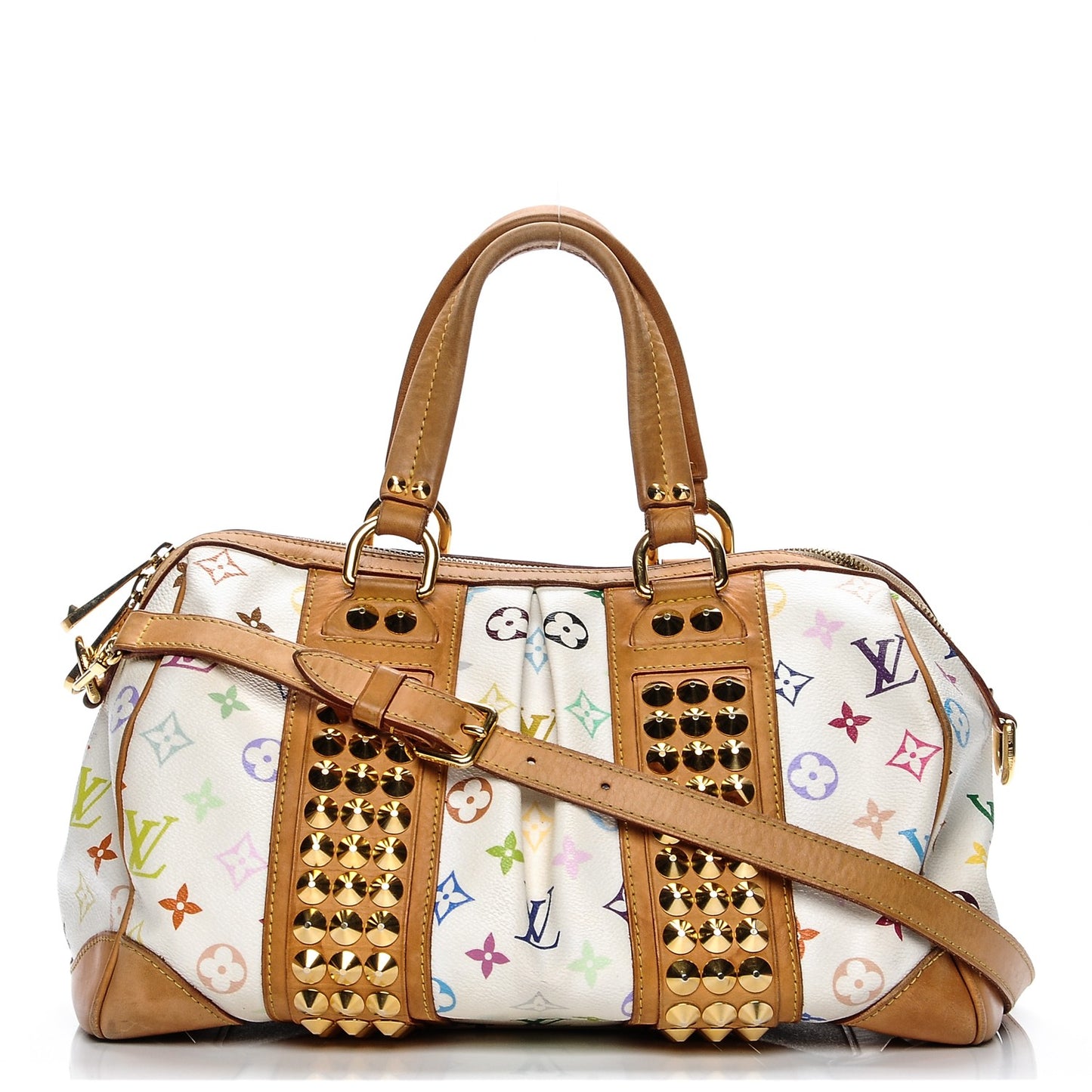Monogram Multicolor Courtney MM White