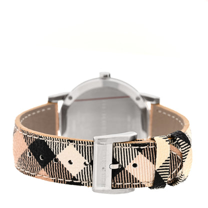 Burberry Stainless Steel Calfskin 38mm The City Quartz Watch BU9025 3 of 5