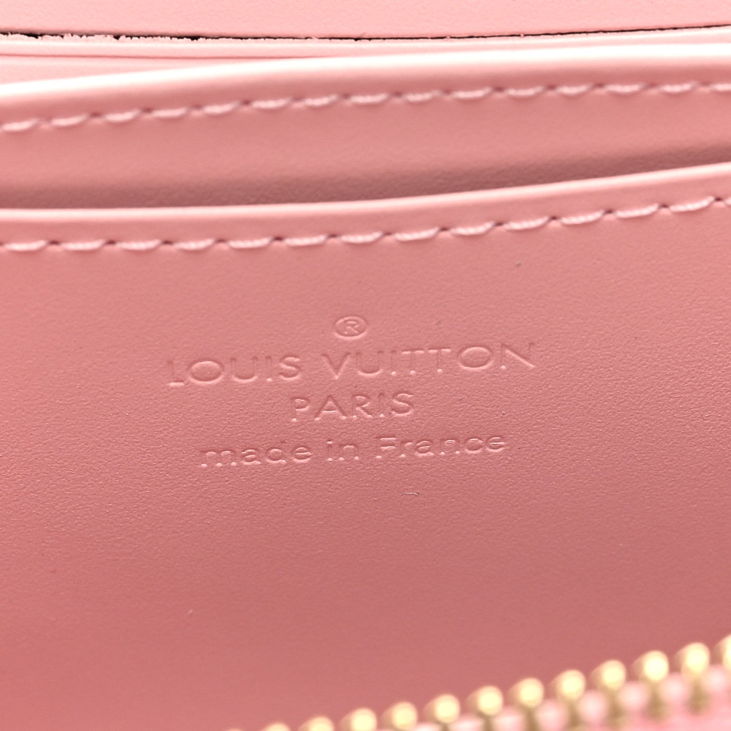 Louis Vuitton Vernis Valentine Zippy Coin Purse Light Pink Neon 6 of 6