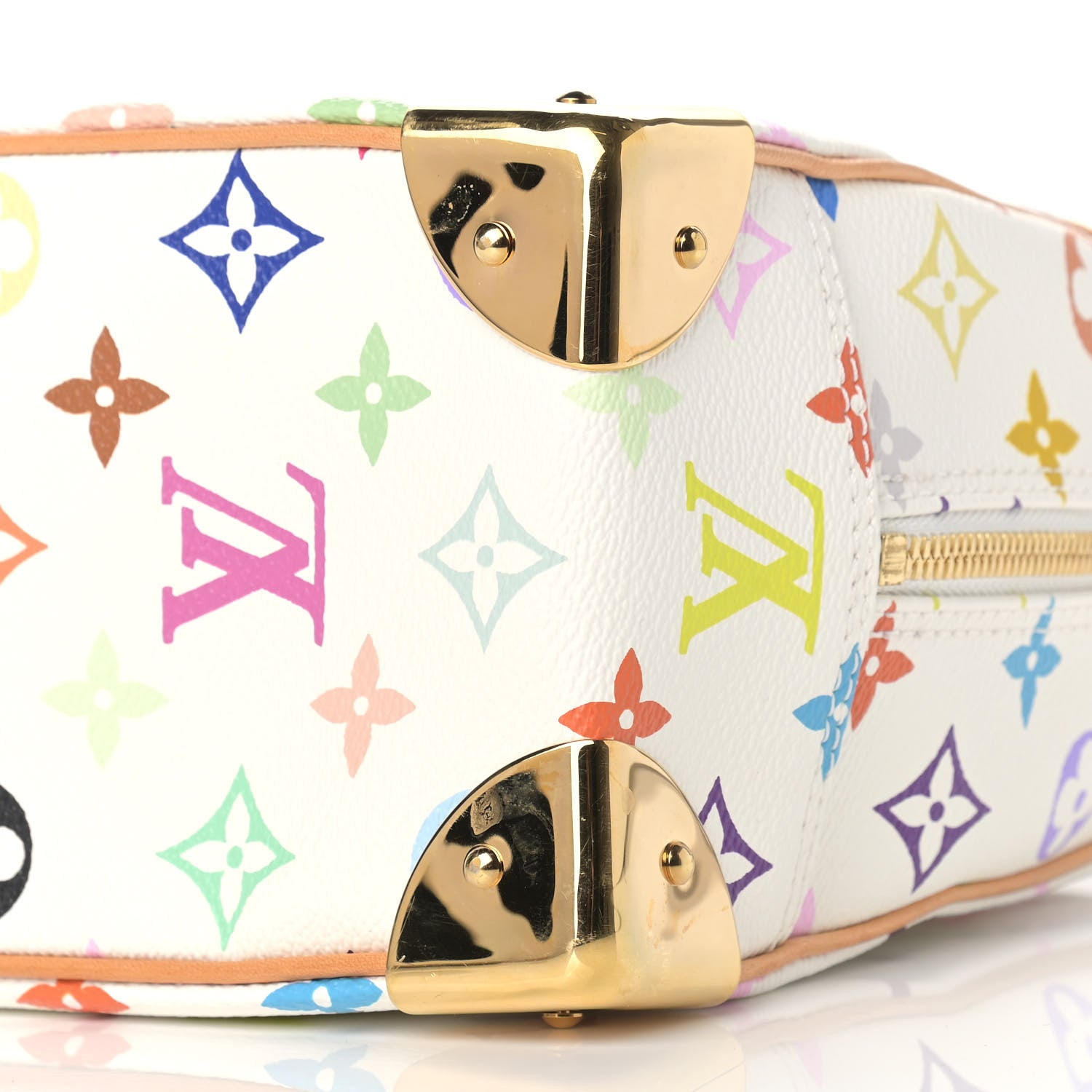 Louis Vuitton Monogram Multicolor Trouville White 8 of 8