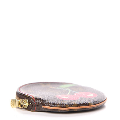 Louis Vuitton Monogram Cerises Round Coin Purse 4 of 7