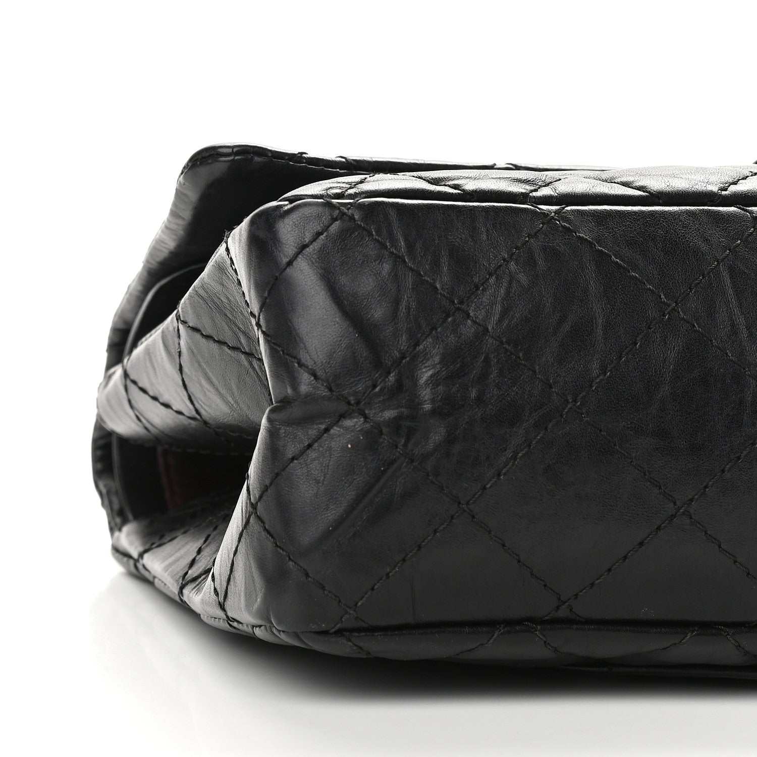 Chanel Aged Calfskin Quilted 2.55 Reissue 226 Flap Black 8 of 11
