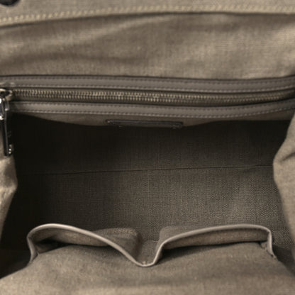 Prada Canvas Mistolino Frame Bag Naturale 5 of 11