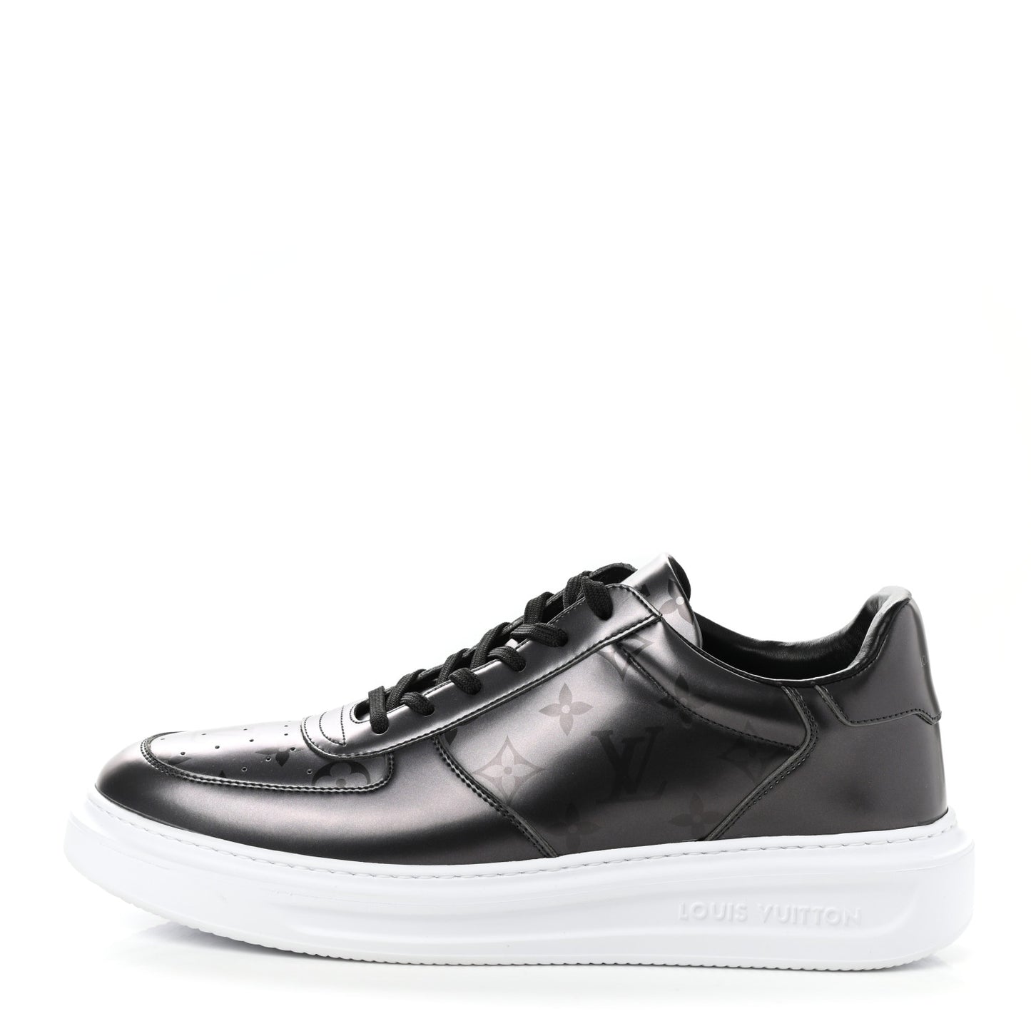 Canvas Monogram Beverly Hills Sneakers 8 Argent