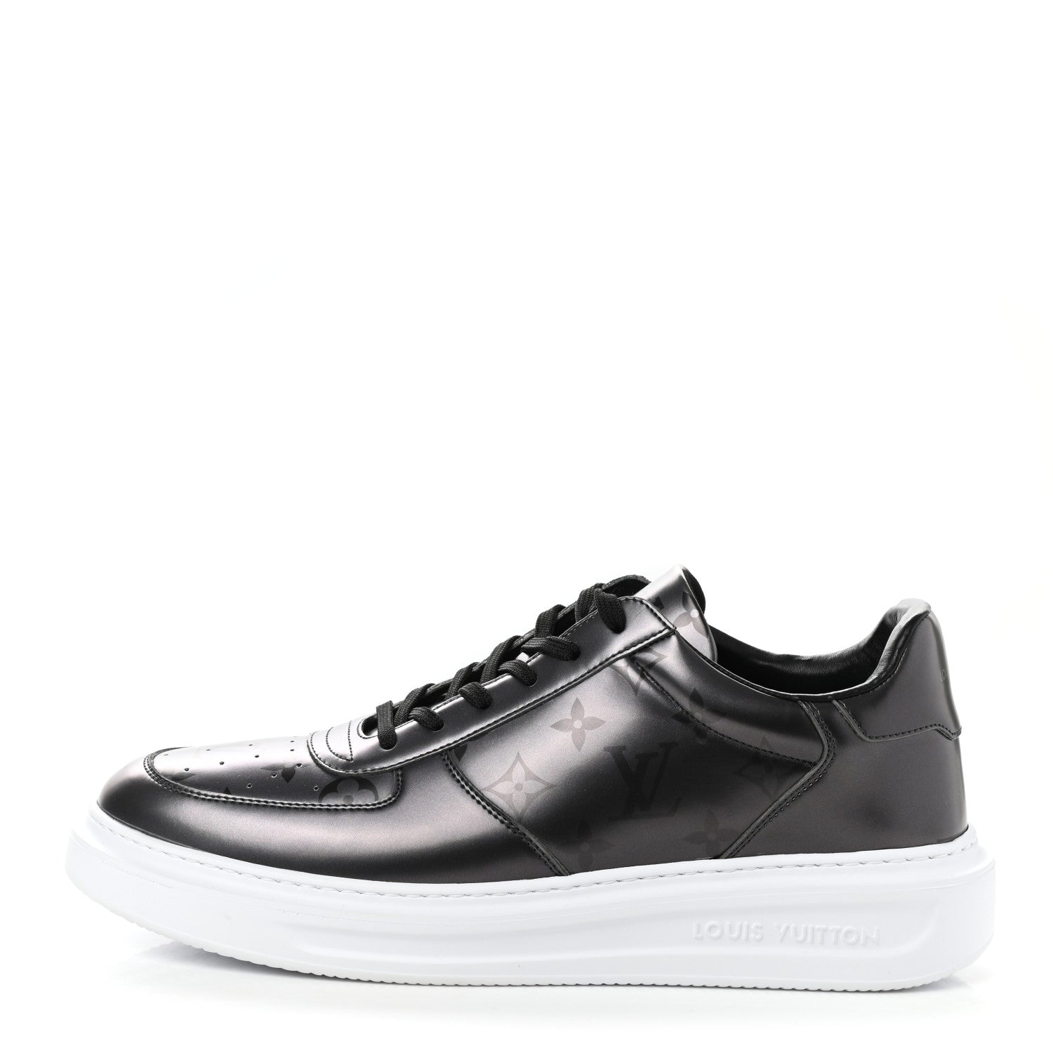 Louis Vuitton Canvas Monogram Beverly Hills Sneakers 8 Argent 1 of 8