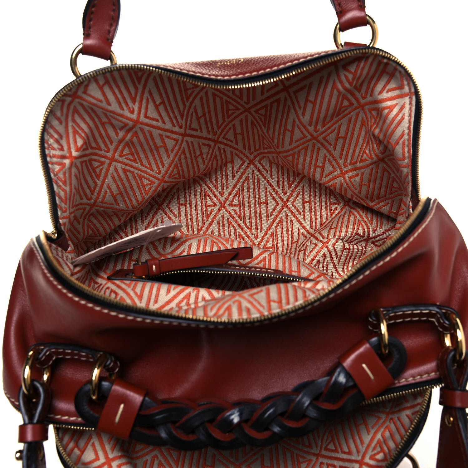 Chloe Calfskin Medium Daria Sepia Brown 5 of 15