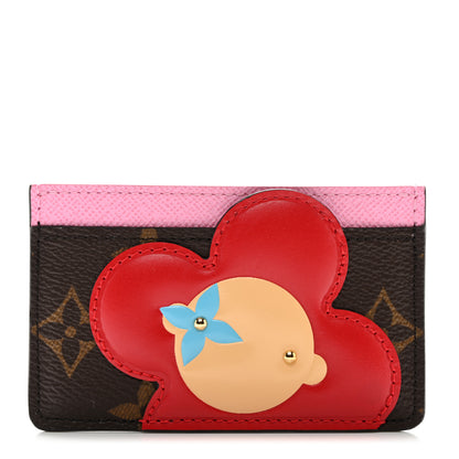 Louis Vuitton Monogram Vivienne Card Holder Pale Pink 1 of 7