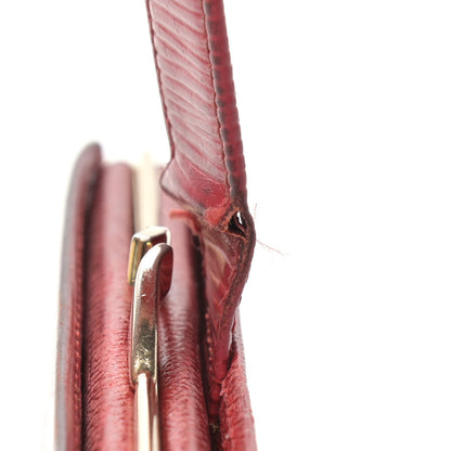 Louis Vuitton Epi French Purse Wallet Castillan Red 11 of 11
