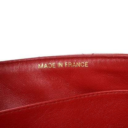 Chanel Lambskin Quilted Medium Double Sided Flap Red 7 of 13