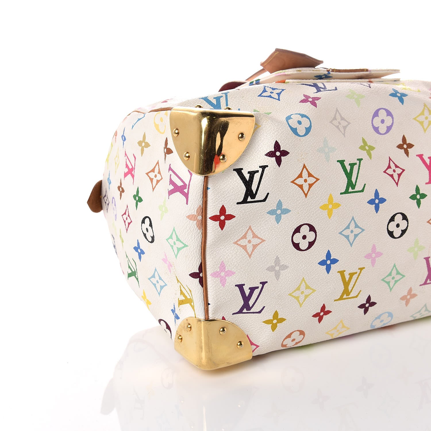 Louis Vuitton Monogram Multicolor Speedy 30 White 5 of 24