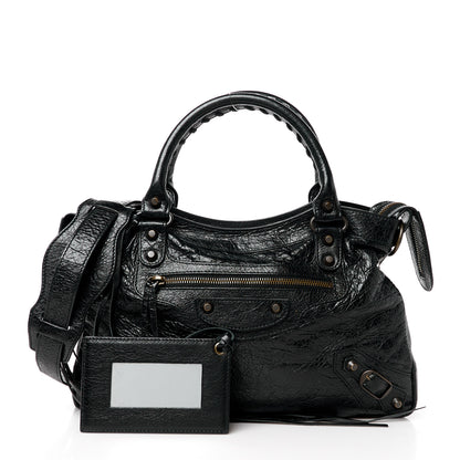 Balenciaga Agneau Classic Hardware Town Black 3 of 11