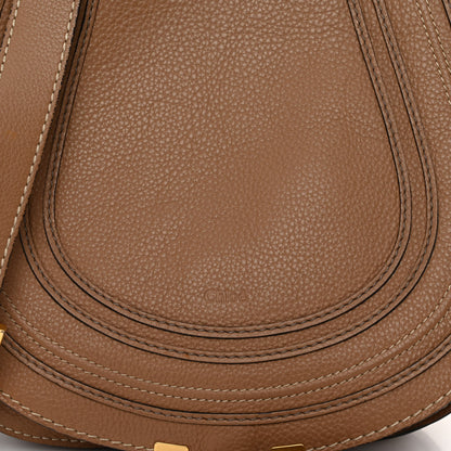 Chloe Calfskin Medium Marcie Round Crossbody Bag Nut 8 of 12