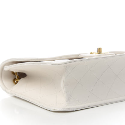Chanel Caviar Quilted Large Sweet Classic Flap White 6 of 10