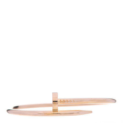 Cartier 18K Pink Gold Juste Un Clou Bracelet 18 1 of 6