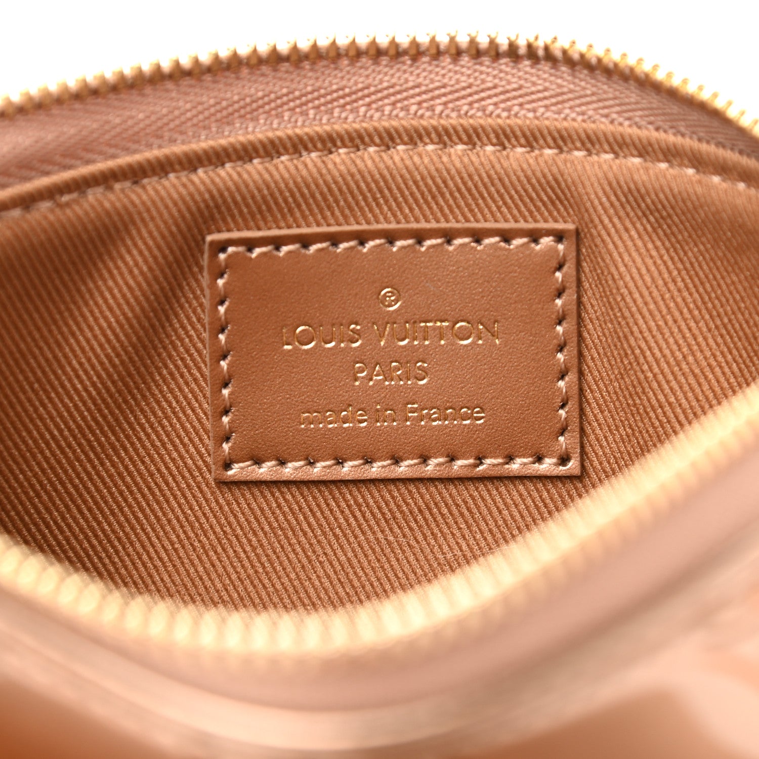 Louis Vuitton Metallic Vernis Mini Pochette Accessories Rose Gold 6 of 7