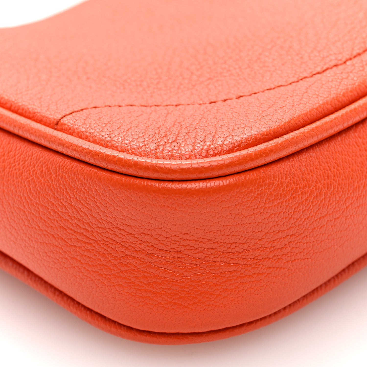 Gucci Goatskin Mini Aphrodite Shoulder Bag Orange 9 of 10