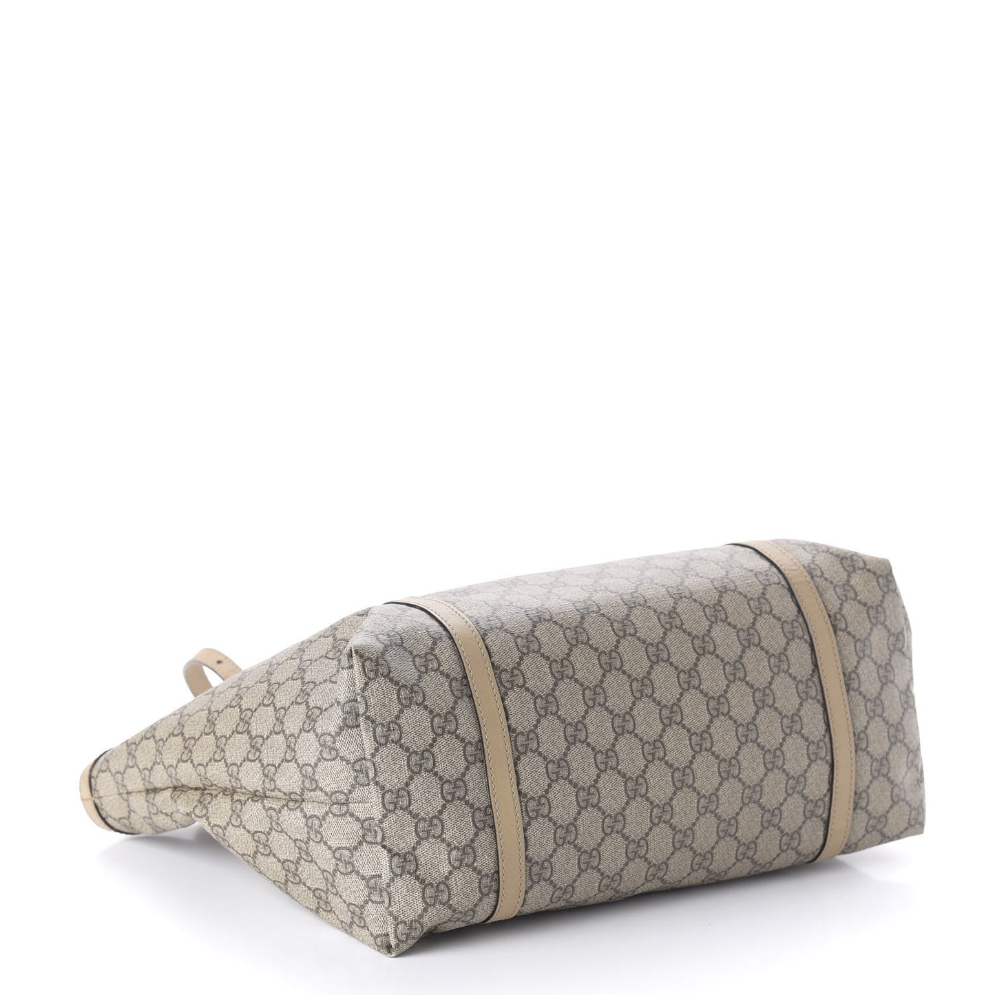 GG Supreme Monogram Medium Nice Tote Beige