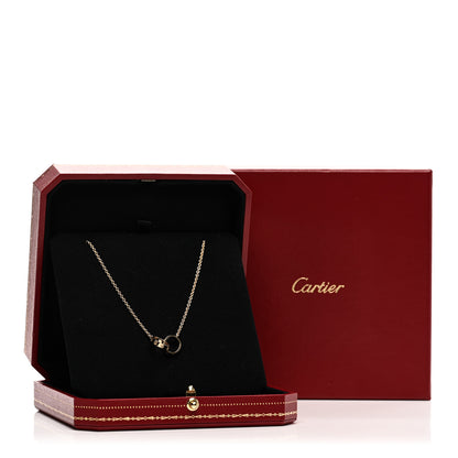 Cartier 18K Yellow Gold Interlocking LOVE Necklace 5 of 5