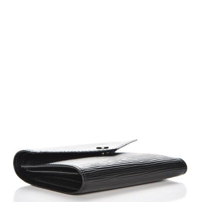 Louis Vuitton Epi Victorine Wallet Black 4 of 8