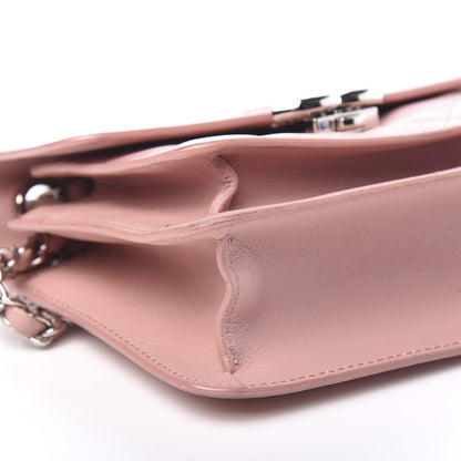 Chanel Goatskin Quilted CC Box Flap Pink 7 of 13