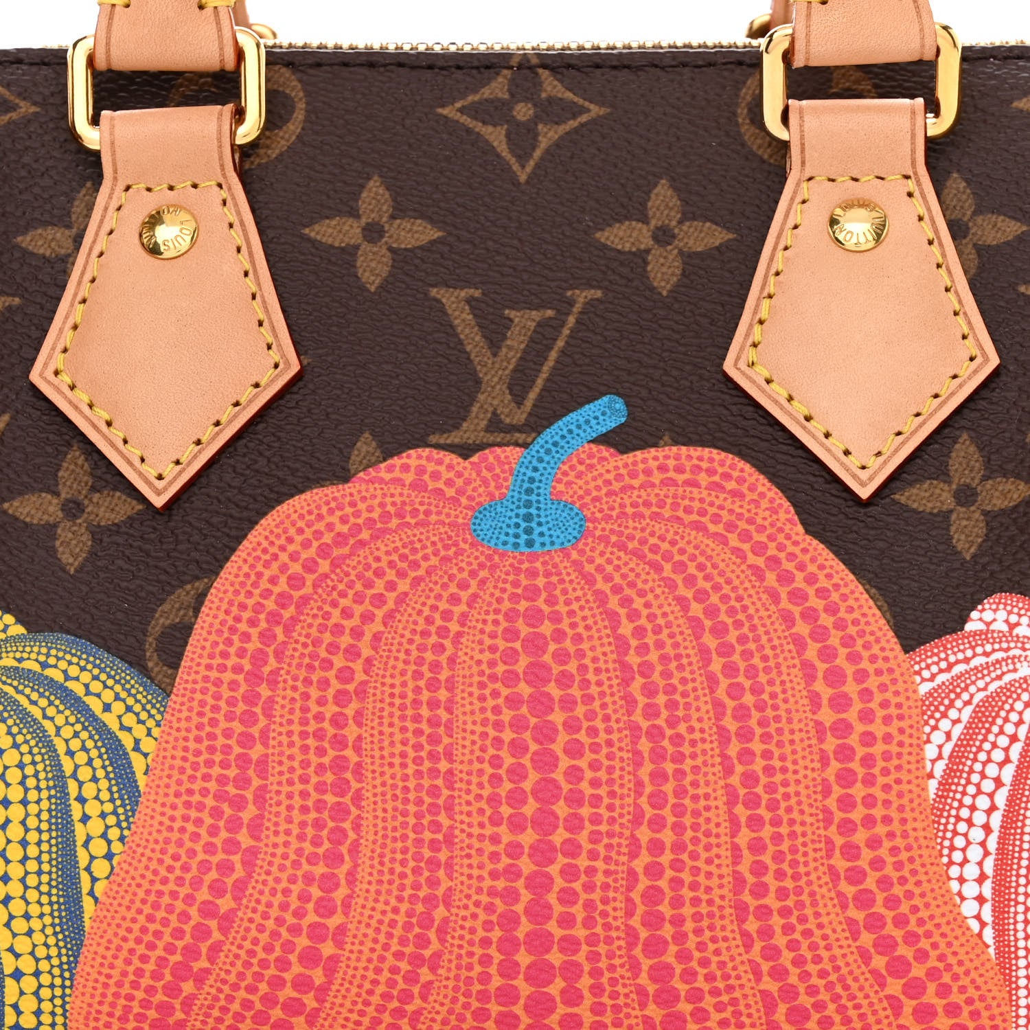 Louis Vuitton LV X YK Monogram Pumpkins Speedy Bandouliere 20 7 of 9