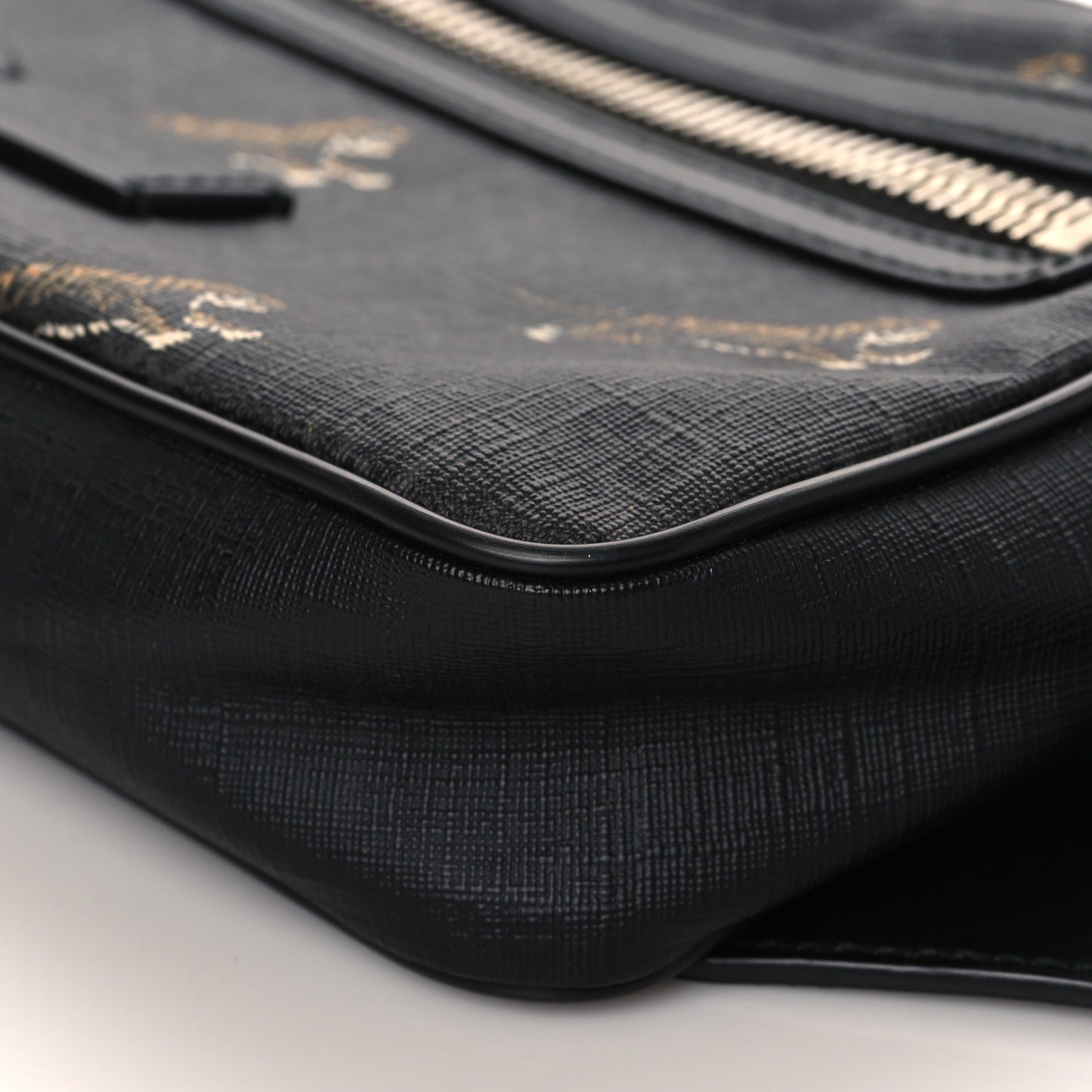 Soft GG Supreme Monogram Tigers Belt Bag Black Multicolor