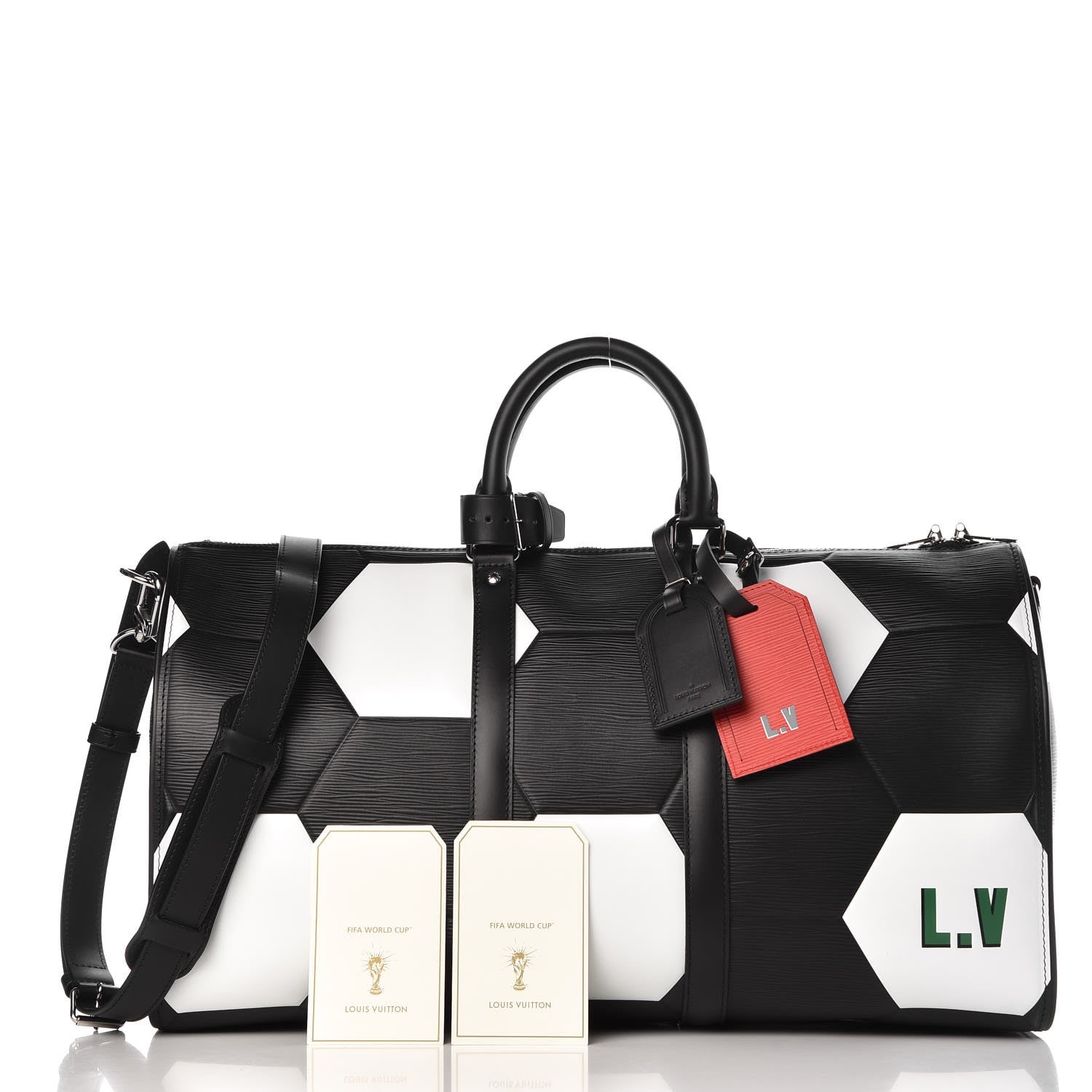 Louis Vuitton Epi World Cup Keepall 50 Black 11 of 11