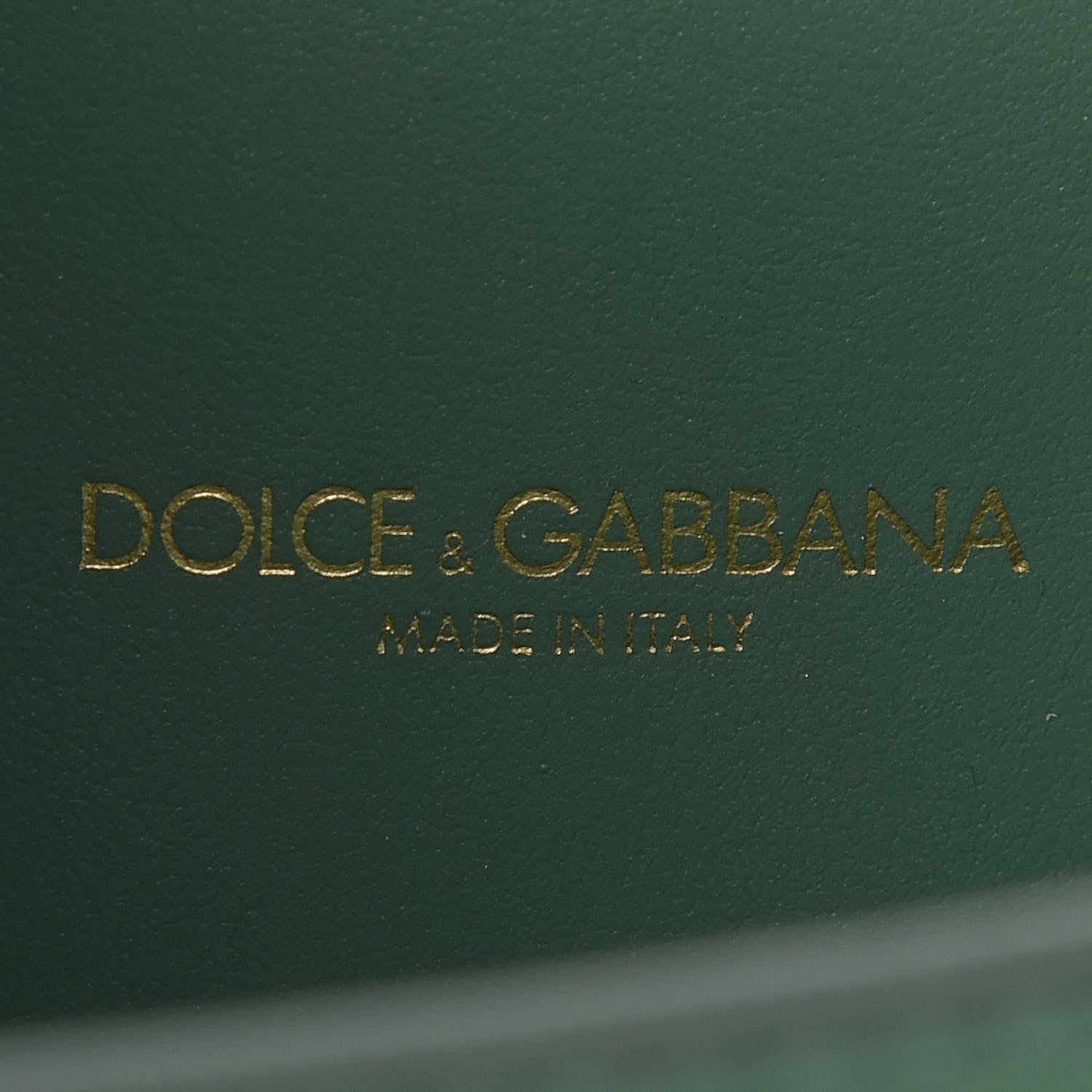 Dolce & Gabbana Smooth Calfskin Small Devotion Envelope Top Handle Bag Green 8 of 9