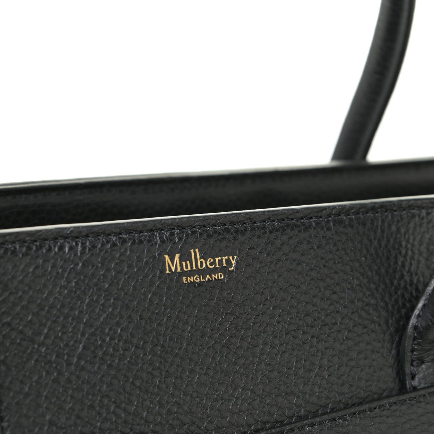 Small Classic Grain Small Zipped Bayswater Black