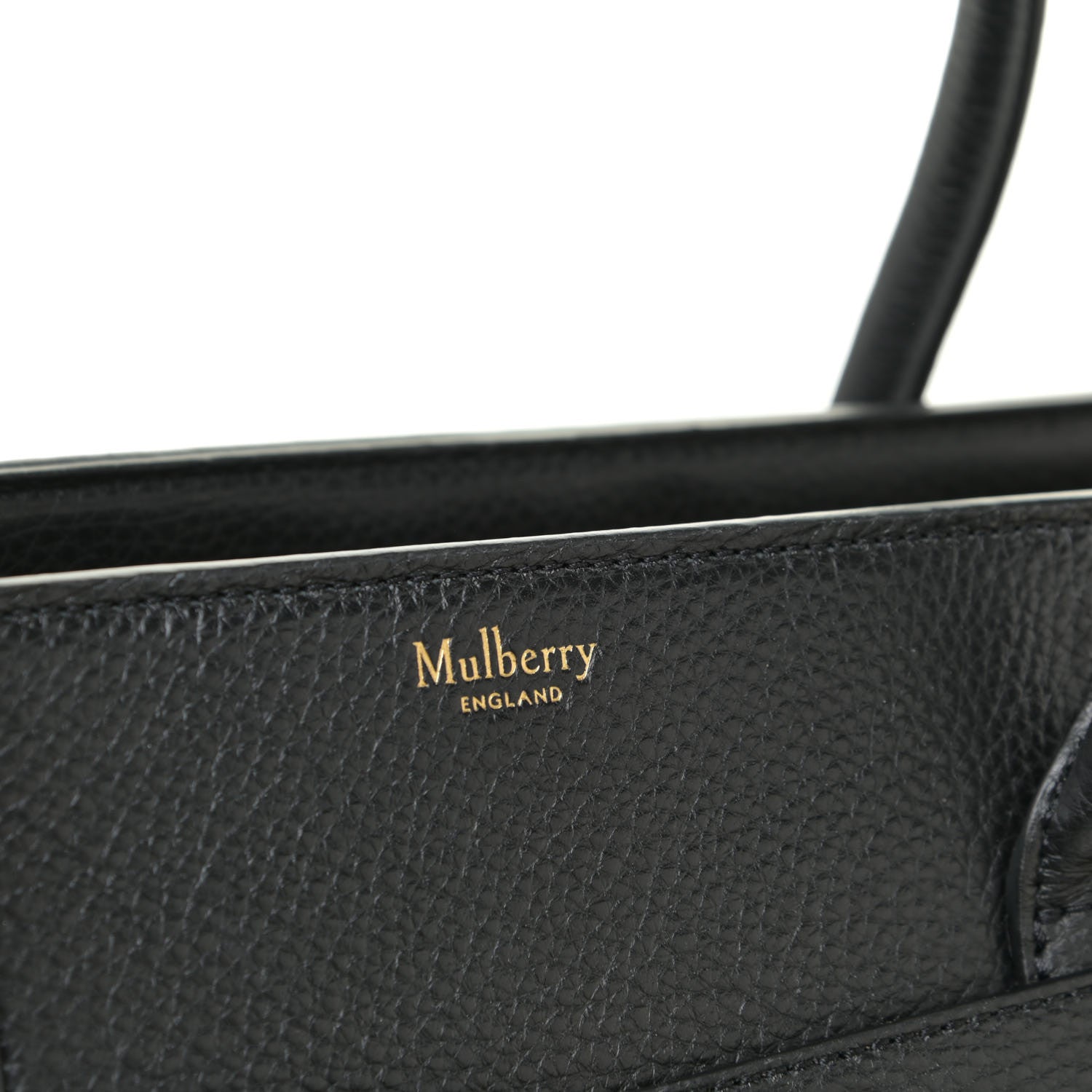 Mulberry Small Classic Grain Small Zipped Bayswater Black 7 of 15
