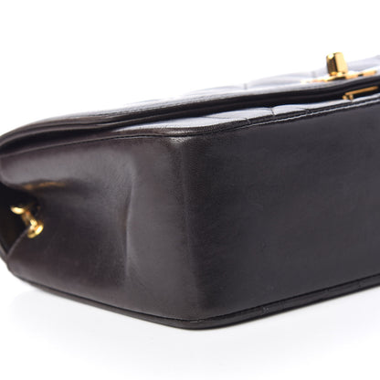 Chanel Lambskin Quilted Small Single Flap Bag Black 8 of 10