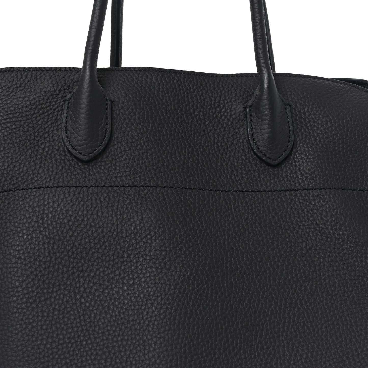 Matte Grained Calfskin Soft Margaux 15 Midnight