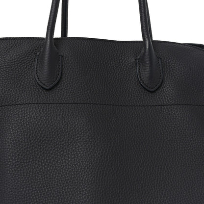 The Row Matte Grained Calfskin Soft Margaux 15 Midnight 7 of 9