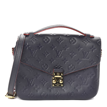 Louis Vuitton Empreinte Pochette Metis Marine Rouge 1 of 9