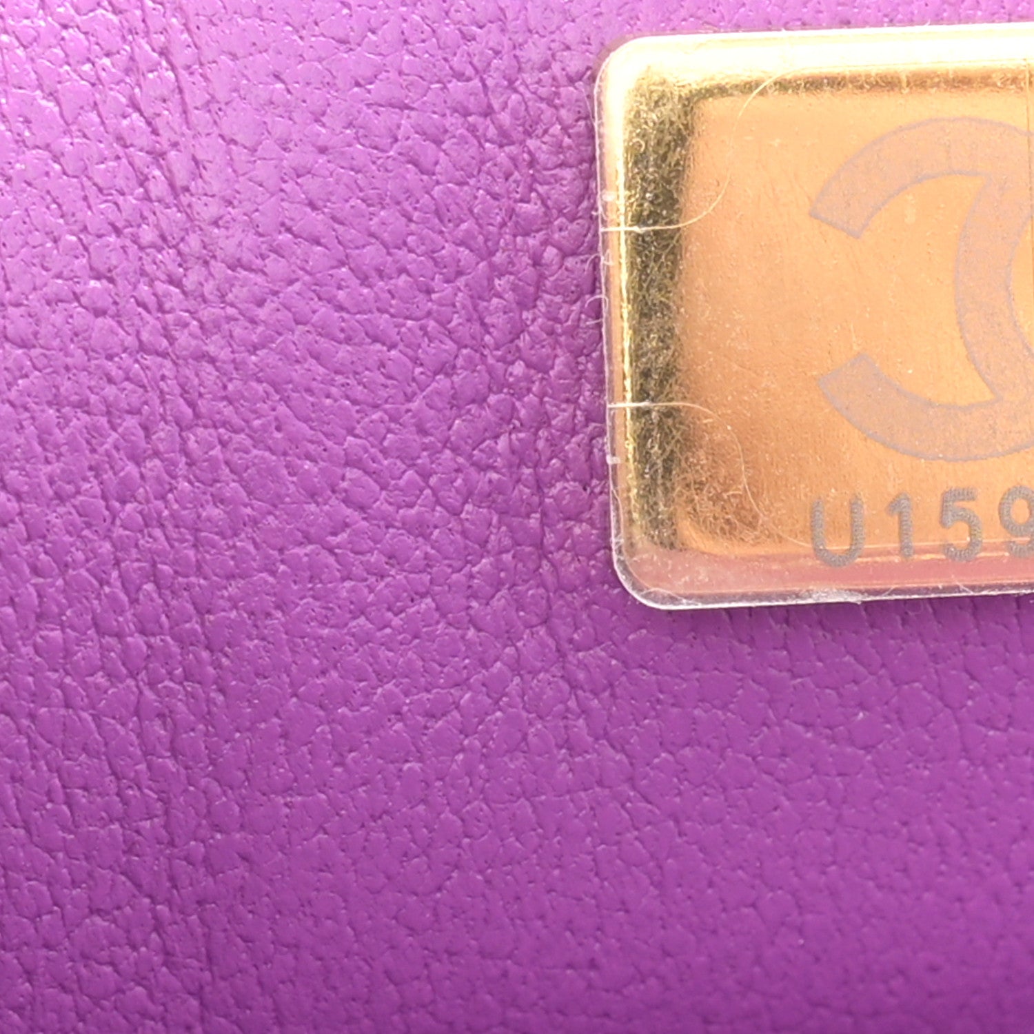 Chanel Caviar Quilted Medium Double Flap Purple 7 of 11