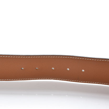 Hermes Epsom 42mm Constance 2 H Belt 85 Etoupe Gold 7 of 11