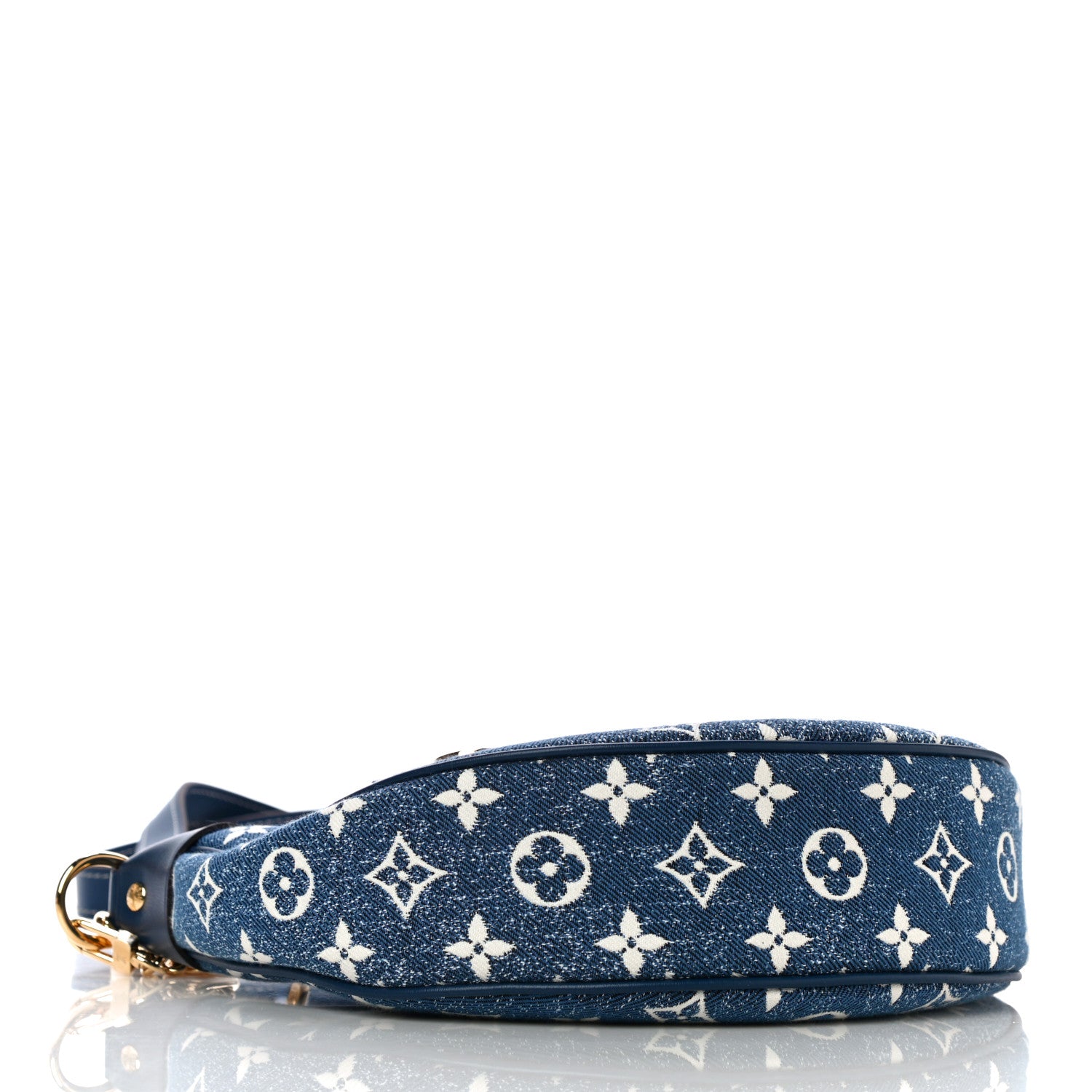 Louis Vuitton Monogram Jacquard Denim Loop Bleu 4 of 9