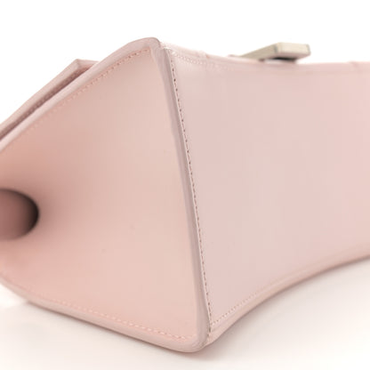 Balenciaga Shiny Box Calfskin Small Hourglass Top Handle Bag Light Rose 9 of 13