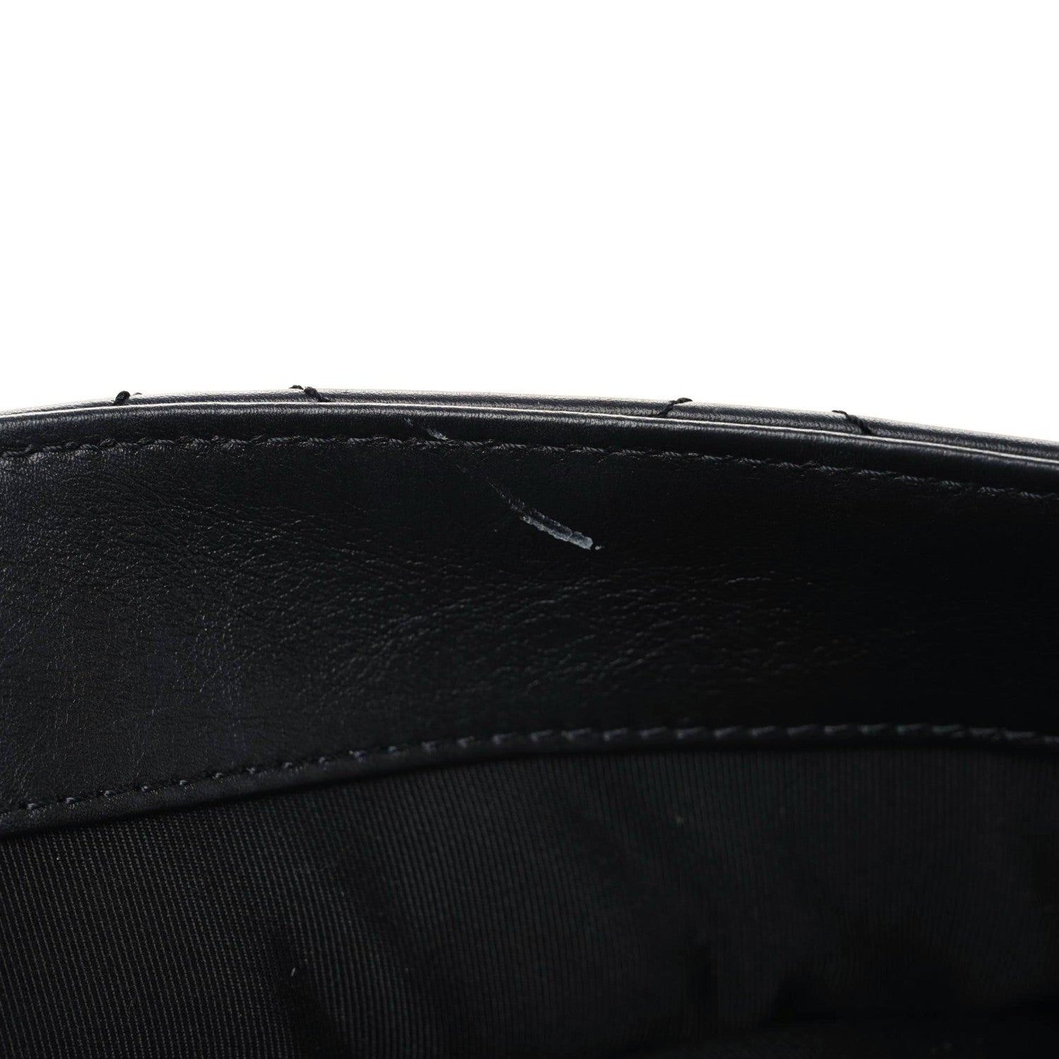 Chanel Crumpled Calfskin Quilted Large Chain All Over Flap Bag Black 13 of 15