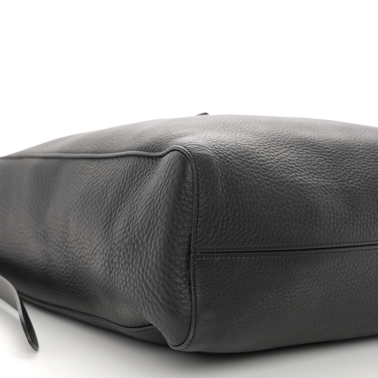 The Row Grained Calfskin Blake Hobo Black 9 of 10
