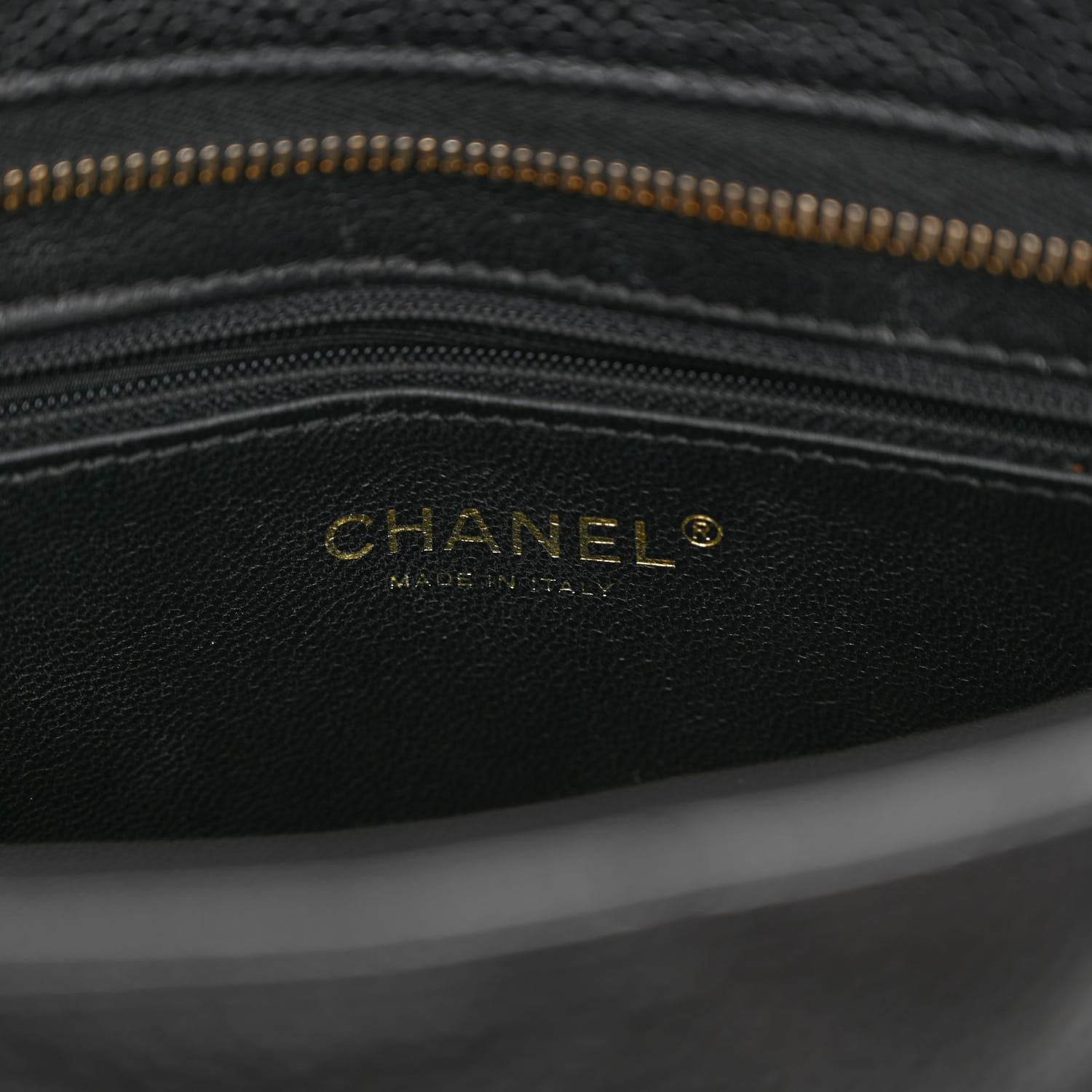 Chanel Caviar Quilted Medallion Tote Black 6 of 10