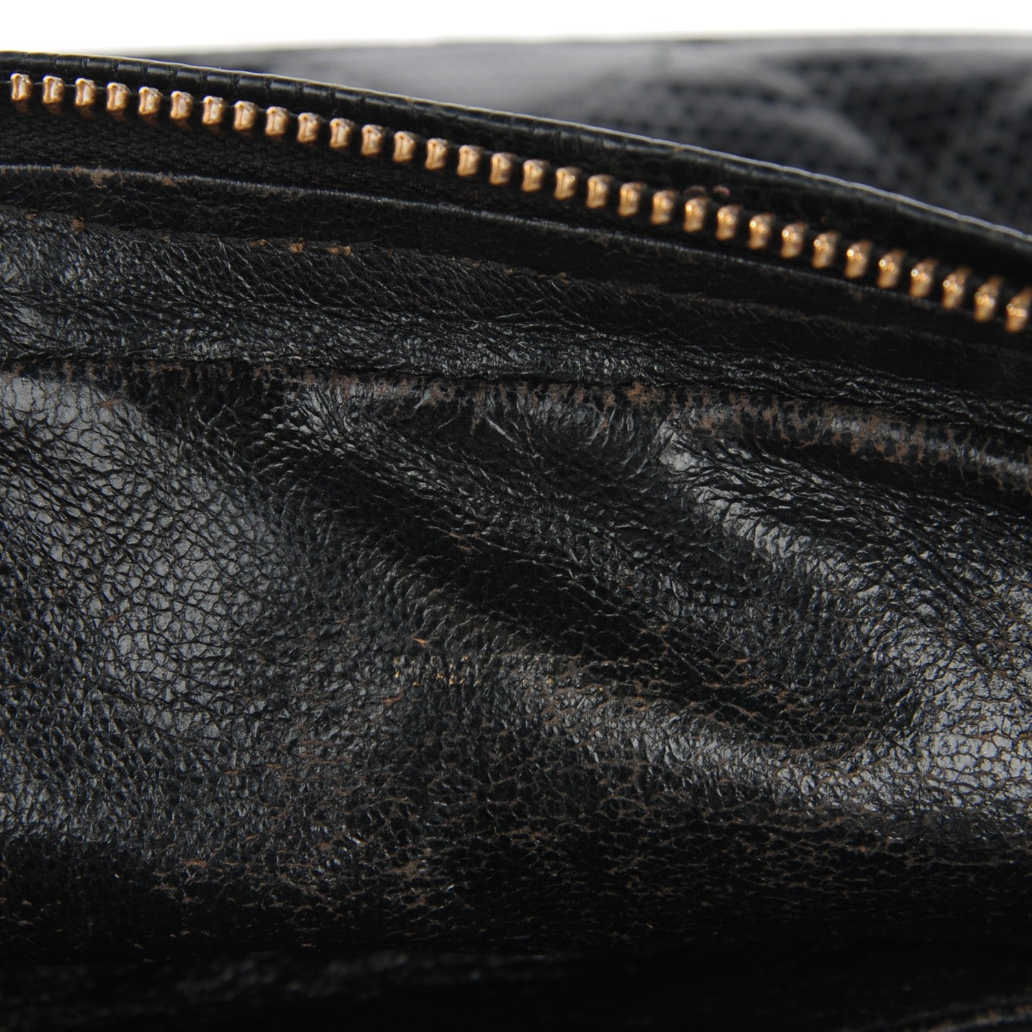 Chanel Quilted Lizard Tassel Camera Case Black 8 of 13